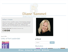 Tablet Screenshot of dianesammet.com